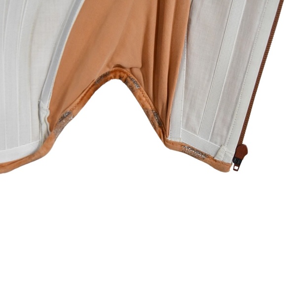 AUTHENTIC VIVIENNE WESTWOOD CORSET 44 IT US 8 VINTAGE 2000 RED LABEL VELVET - Picture 8 of 9